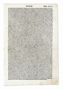 Hartmann Schedel : La Menorah e altre tavole di Judaica.  - Asta Arte Antica [Parte I] - Associazione Nazionale - Case d'Asta italiane