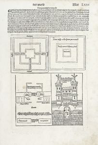 Hartmann Schedel : La Menorah e altre tavole di Judaica.  - Asta Arte Antica [Parte I] - Associazione Nazionale - Case d'Asta italiane