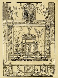 Mater dolorosa (Madonna dei sette dolori) e altre tre stampe devozionali popolari.  - Asta Arte Antica [Parte I] - Associazione Nazionale - Case d'Asta italiane