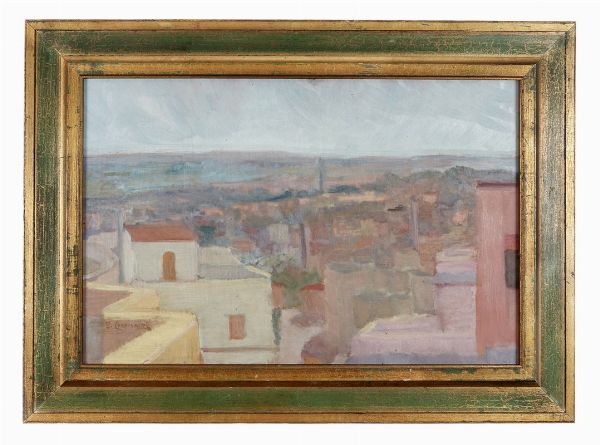 Umberto Coromaldi : Campagna romana.  - Asta Arte Moderna e Contemporanea [Parte II] - Associazione Nazionale - Case d'Asta italiane