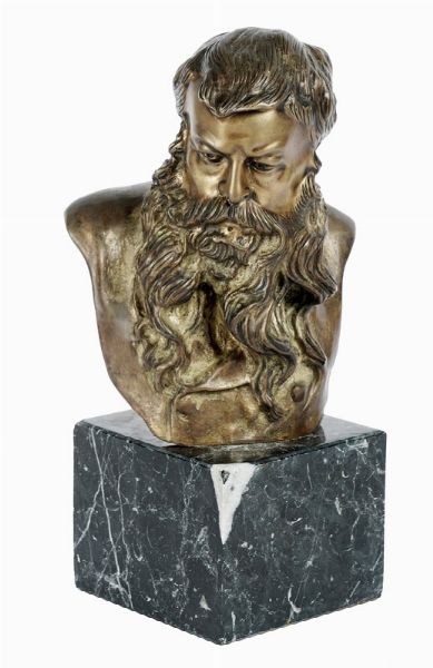 Vincenzo Gemito : Autoritratto.  - Asta Arte Moderna e Contemporanea [Parte II] - Associazione Nazionale - Case d'Asta italiane