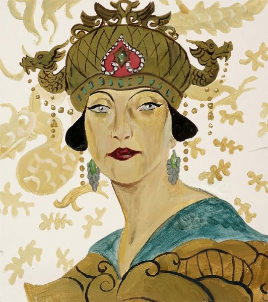 Leopoldo Metlicovitz : Bozzetto per la Turandot.  - Asta Arte Moderna e Contemporanea [Parte II] - Associazione Nazionale - Case d'Asta italiane