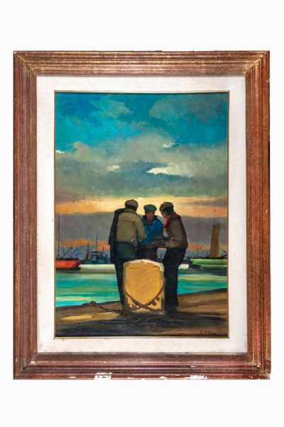 Renato Natali : Senza titolo.  - Asta Arte Moderna e Contemporanea [Parte II] - Associazione Nazionale - Case d'Asta italiane