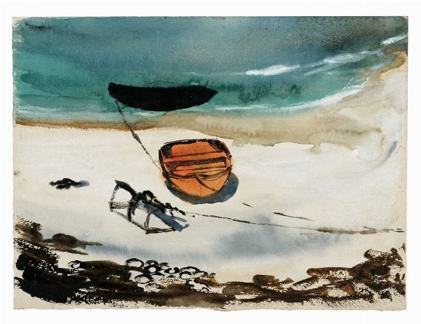 DOUGLAS SWAN : Lotto composto di 6 disegni.  - Asta Arte Moderna e Contemporanea [Parte II] - Associazione Nazionale - Case d'Asta italiane