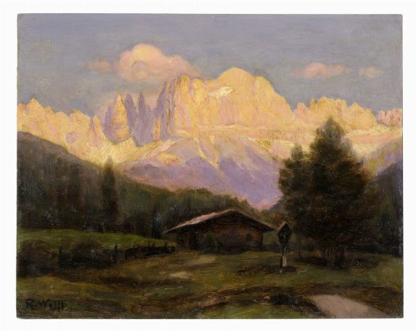 RICHARD WOLFF : Rosengarten.  - Asta Arte Moderna e Contemporanea [Parte II] - Associazione Nazionale - Case d'Asta italiane