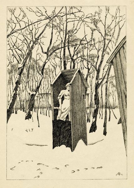 MSTISLAV VALERIANOVIC DOBUZINSKIJ : Lotto composto di 2 incisioni.  - Asta Arte Moderna e Contemporanea [Parte II] - Associazione Nazionale - Case d'Asta italiane