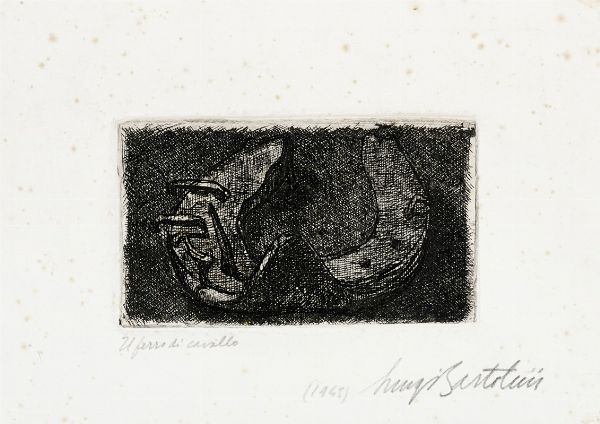 Luigi Bartolini : Il ferro di cavallo.  - Asta Arte Moderna e Contemporanea [Parte II] - Associazione Nazionale - Case d'Asta italiane