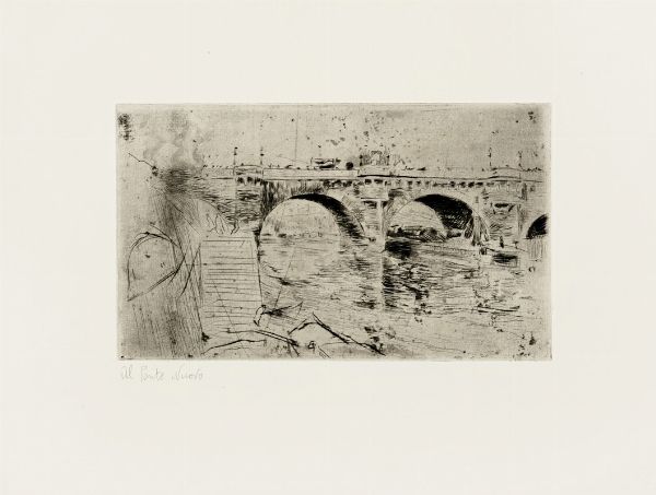 Anselmo Bucci : Lotto composto di 7 incisioni.  - Asta Arte Moderna e Contemporanea [Parte II] - Associazione Nazionale - Case d'Asta italiane