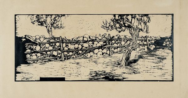 DUILIO CAMBELLOTTI : La siepe.  - Asta Arte Moderna e Contemporanea [Parte II] - Associazione Nazionale - Case d'Asta italiane