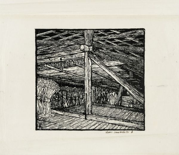 DUILIO CAMBELLOTTI : Lotto composto di 2 incisioni.  - Asta Arte Moderna e Contemporanea [Parte II] - Associazione Nazionale - Case d'Asta italiane