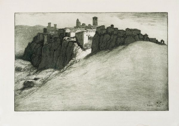 Bruno Croatto : Lotto composto di 2 incisioni.  - Asta Arte Moderna e Contemporanea [Parte II] - Associazione Nazionale - Case d'Asta italiane