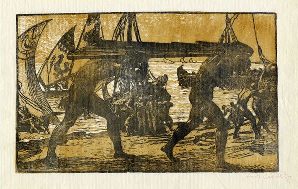 ADOLFO DE CAROLIS : Il timone.  - Asta Arte Moderna e Contemporanea [Parte II] - Associazione Nazionale - Case d'Asta italiane