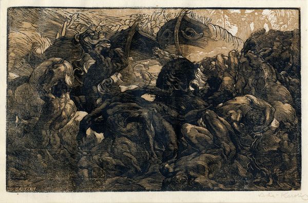 ADOLFO DE CAROLIS : L'urlo di Achille.  - Asta Arte Moderna e Contemporanea [Parte II] - Associazione Nazionale - Case d'Asta italiane