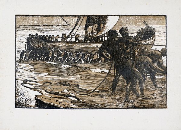 ADOLFO DE CAROLIS : Il varo.  - Asta Arte Moderna e Contemporanea [Parte II] - Associazione Nazionale - Case d'Asta italiane