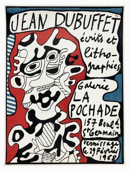 JEAN DUBUFFET : Galerie La Pochade.  - Asta Arte Moderna e Contemporanea [Parte II] - Associazione Nazionale - Case d'Asta italiane