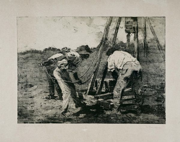 UBALDO MAGNAVACCA : Lotto composto di 2 incisioni.  - Asta Arte Moderna e Contemporanea [Parte II] - Associazione Nazionale - Case d'Asta italiane