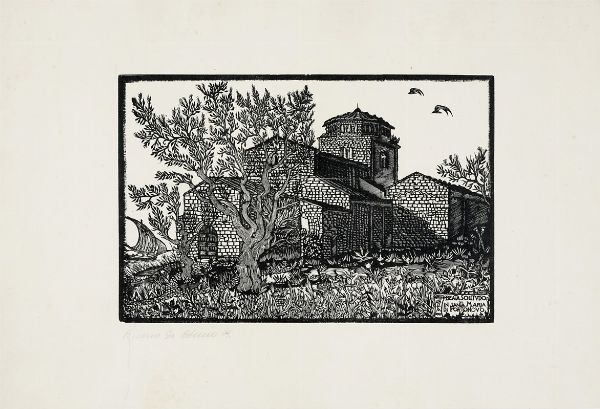 BRUNO MARSILI (DETTO BRUNO DA OSIMO) : Lotto composto di 2 incisioni.  - Asta Arte Moderna e Contemporanea [Parte II] - Associazione Nazionale - Case d'Asta italiane