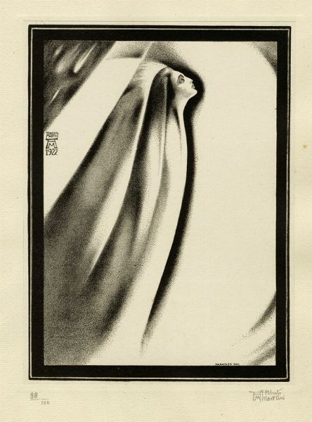 Alberto Martini : Lotto composto di 4 incisioni per la Divina Commedia.  - Asta Arte Moderna e Contemporanea [Parte II] - Associazione Nazionale - Case d'Asta italiane