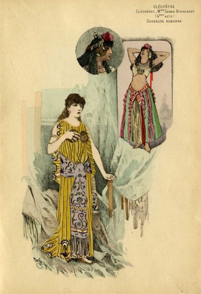 Alphonse Mucha : Le costume au thatre.  - Asta Arte Moderna e Contemporanea [Parte II] - Associazione Nazionale - Case d'Asta italiane