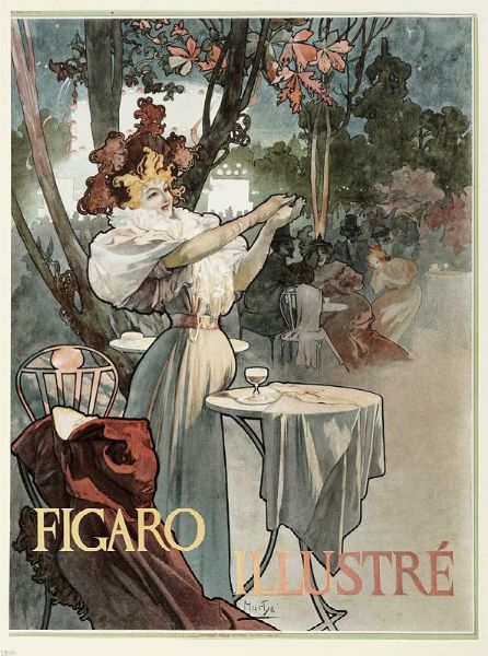 Alphonse Mucha : Copertina di Figaro Illustr. Numero natalizio.  - Asta Arte Moderna e Contemporanea [Parte II] - Associazione Nazionale - Case d'Asta italiane
