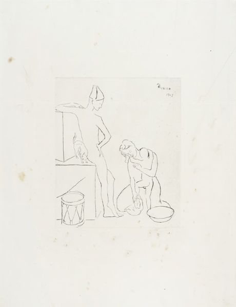 Pablo Picasso : Le Bain.  - Asta Arte Moderna e Contemporanea [Parte II] - Associazione Nazionale - Case d'Asta italiane