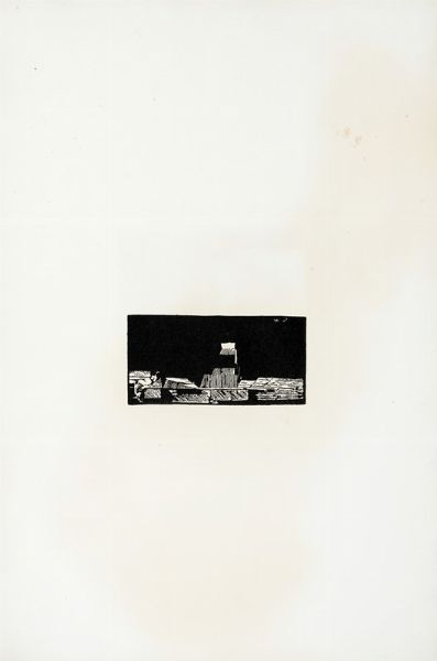 Giulio Aristide Sartorio : Lotto composto di 13 prove di stampa per illustrare Christus di Fausto Salvadori.  - Asta Arte Moderna e Contemporanea [Parte II] - Associazione Nazionale - Case d'Asta italiane