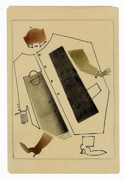 VLADIMIR VASILVICH LEBEDEV : Lotto composto di 5 incisioni.  - Asta Arte Moderna e Contemporanea [Parte II] - Associazione Nazionale - Case d'Asta italiane