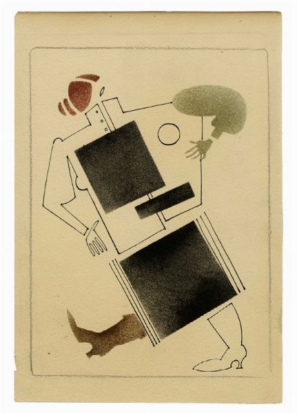 VLADIMIR VASILVICH LEBEDEV : Lotto composto di 5 incisioni.  - Asta Arte Moderna e Contemporanea [Parte II] - Associazione Nazionale - Case d'Asta italiane