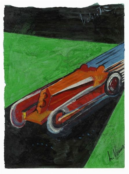 LUCIO VENNA LANDSMANN : Velocit.  - Asta Arte Moderna e Contemporanea [Parte II] - Associazione Nazionale - Case d'Asta italiane