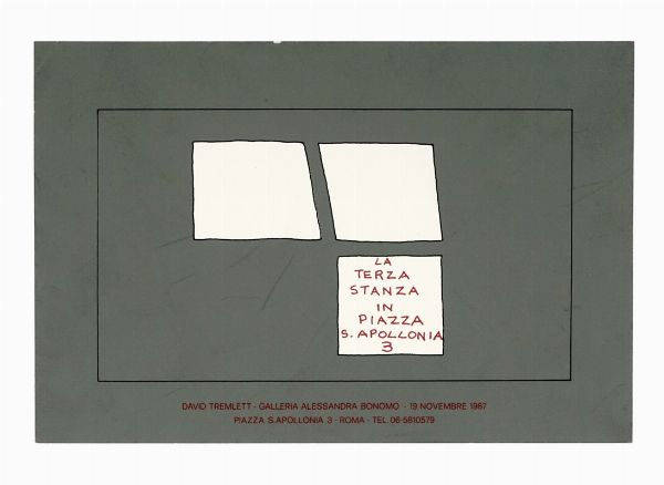 Lotto composto di 9 inviti a mostre.  - Asta Arte Moderna e Contemporanea [Parte II] - Associazione Nazionale - Case d'Asta italiane