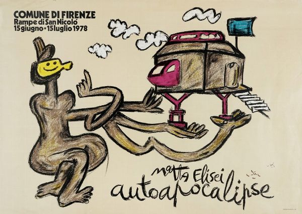 Lotto composto di 3 manifesti di mostre d'arte.  - Asta Arte Moderna e Contemporanea [Parte II] - Associazione Nazionale - Case d'Asta italiane