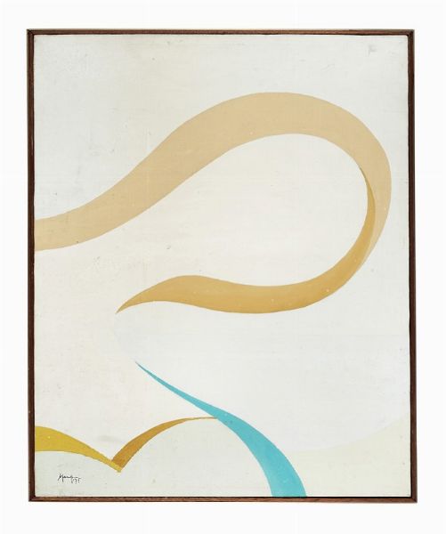 Amintore Fanfani : Ecce Ancilla Domini.  - Asta Arte Moderna e Contemporanea [Parte II] - Associazione Nazionale - Case d'Asta italiane