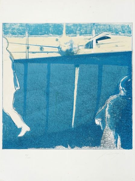 Piero Guccione : Lotto composto di 2 incisioni.  - Asta Arte Moderna e Contemporanea [Parte II] - Associazione Nazionale - Case d'Asta italiane