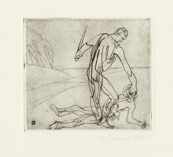 WILLIAM STANLEY HAYTER : Facile Proie.  - Asta Arte Moderna e Contemporanea [Parte II] - Associazione Nazionale - Case d'Asta italiane