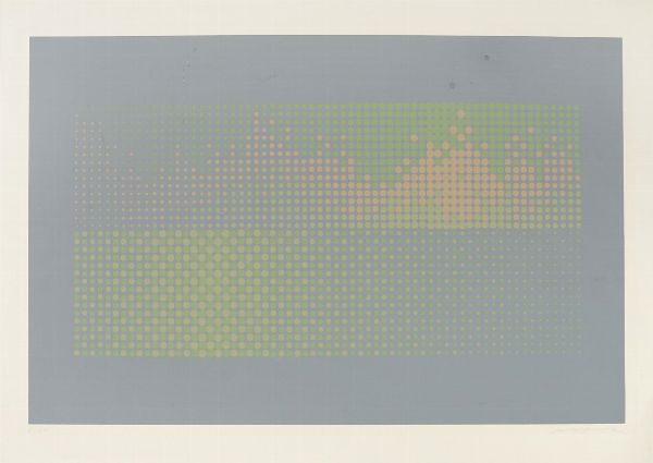 ALMIR MAVIGNIER : Untitled.  - Asta Arte Moderna e Contemporanea [Parte II] - Associazione Nazionale - Case d'Asta italiane