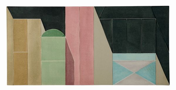 Giuseppe Uncini : Senza titolo, dalla serie Dimore.  - Asta Arte Moderna e Contemporanea [Parte II] - Associazione Nazionale - Case d'Asta italiane