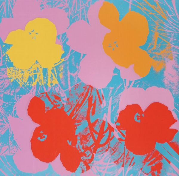 Andy Warhol : Flowers.  - Asta Arte Moderna e Contemporanea [Parte II] - Associazione Nazionale - Case d'Asta italiane