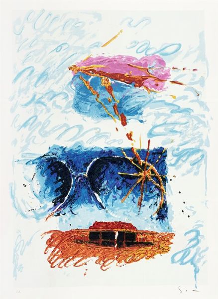 MARIO SCHIFANO : Lotto composto di 2 incisioni.  - Asta Arte Moderna e Contemporanea [Parte II] - Associazione Nazionale - Case d'Asta italiane