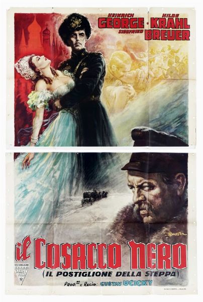 Anselmo Ballester : Il cosacco nero (Il postiglione della steppa)  - Asta Arte Moderna e Contemporanea [Parte II] - Associazione Nazionale - Case d'Asta italiane