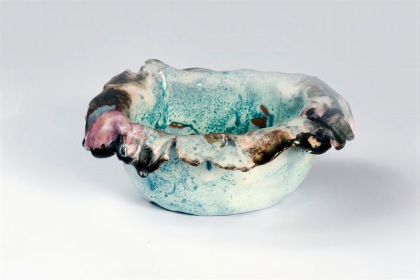 FAUSTO MELOTTI : Piatto.  - Asta Arte Moderna e Contemporanea [Parte II] - Associazione Nazionale - Case d'Asta italiane