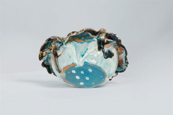 FAUSTO MELOTTI : Piatto.  - Asta Arte Moderna e Contemporanea [Parte II] - Associazione Nazionale - Case d'Asta italiane