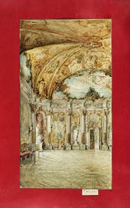 Gabriele Carelli - Interno rococ.
