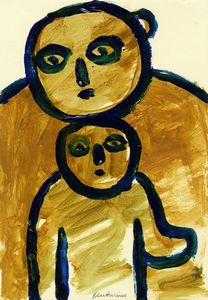 Venturino Venturi - Due figure.