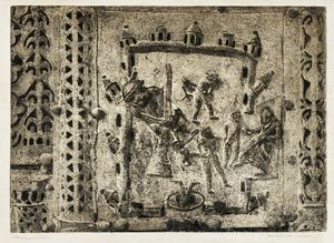 ETTORE BERALDINI : Lotto composto di 3 incisioni.  - Asta Arte Moderna e Contemporanea [Parte II] - Associazione Nazionale - Case d'Asta italiane