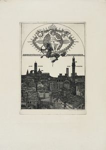 BENVENUTO DISERTORI : La serie dei 3 Pianeti.  - Asta Arte Moderna e Contemporanea [Parte II] - Associazione Nazionale - Case d'Asta italiane