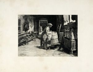 Federico Faruffini - Lotto composto di 3 incisioni.