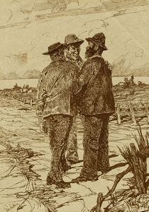 Giovanni Fattori - Lotto composto di 3 incisioni dalla cartella 20 Ricordi Dal Vero.