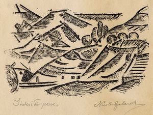 NICOLA GALANTE : Lotto composto di 6 incisioni.  - Asta Arte Moderna e Contemporanea [Parte II] - Associazione Nazionale - Case d'Asta italiane