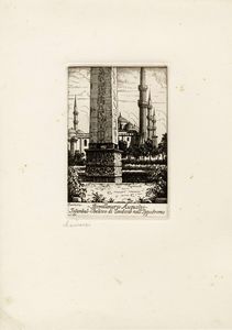 Laurenzio Laurenzi : Monumenti dell'antico Impero Romano. Serie di 45 acqueforti disegnate e incise da Laurenzio Laurenzi.  - Asta Arte Moderna e Contemporanea [Parte II] - Associazione Nazionale - Case d'Asta italiane