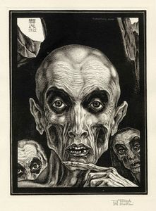 Alberto Martini : Lotto composto di 4 incisioni per la Divina Commedia.  - Asta Arte Moderna e Contemporanea [Parte II] - Associazione Nazionale - Case d'Asta italiane